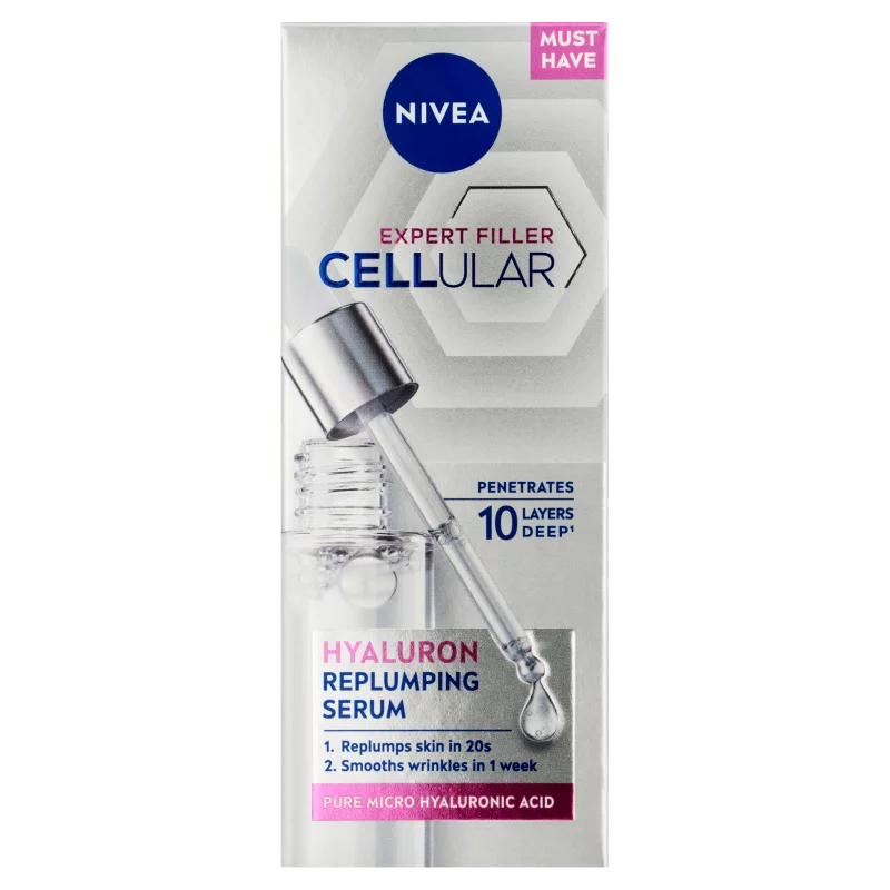 NIVEA Cellular Expert Filler Hialuron feltöltő szérum 30 ml 