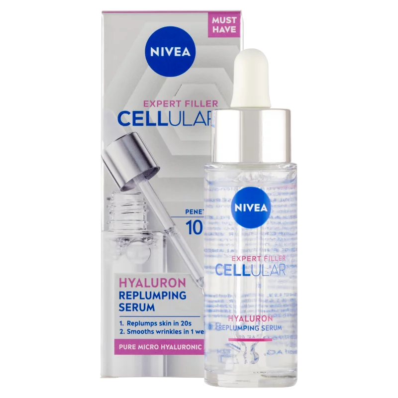 NIVEA Cellular Expert Filler Hialuron feltöltő szérum 30 ml 