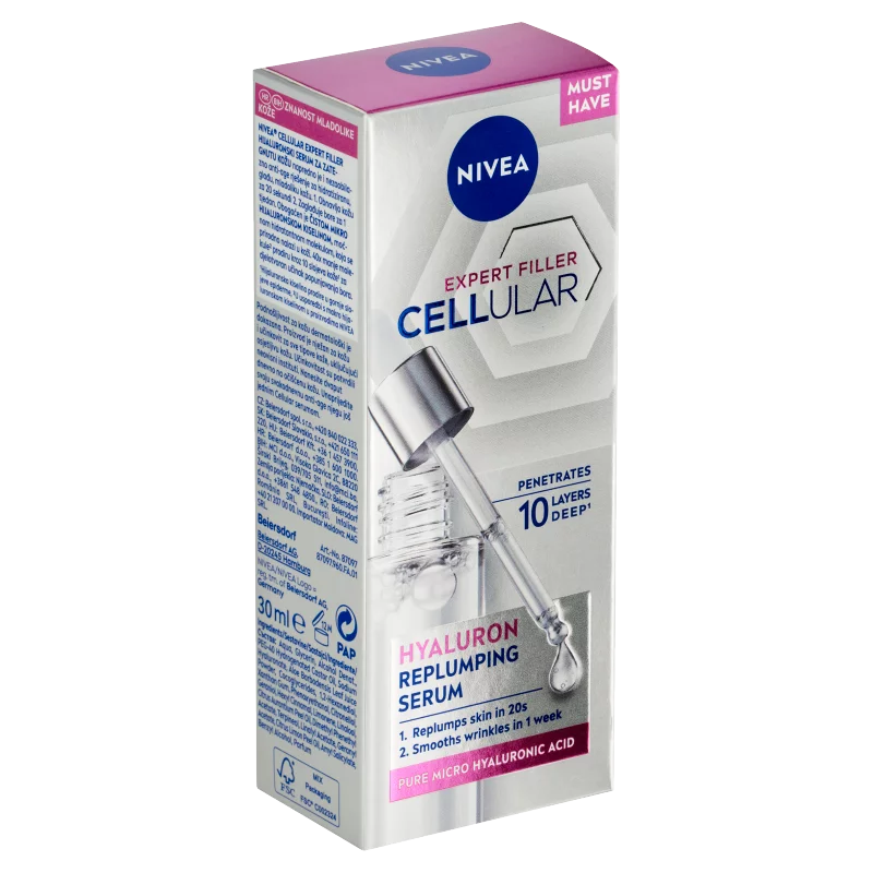 NIVEA Cellular Expert Filler Hialuron feltöltő szérum 30 ml 