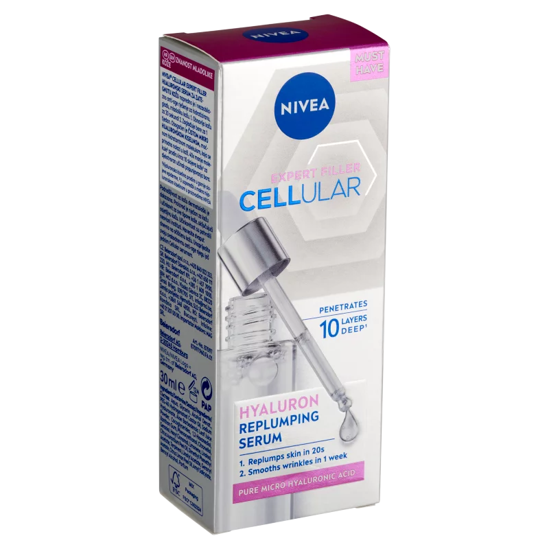 NIVEA Cellular Expert Filler Hialuron feltöltő szérum 30 ml 