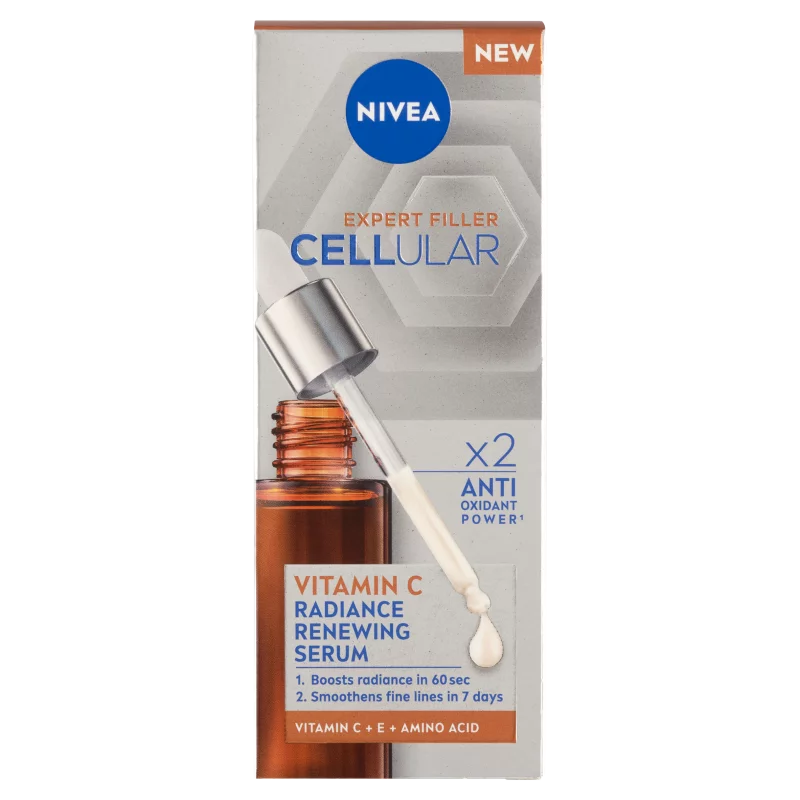 NIVEA Cellular Expert Filler C-vitamin ragyogást fokozó szérum 30 ml