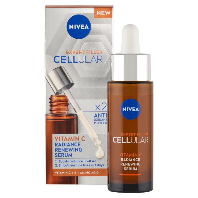 NIVEA Cellular Expert Filler C-vitamin ragyogást fokozó szérum 30 ml