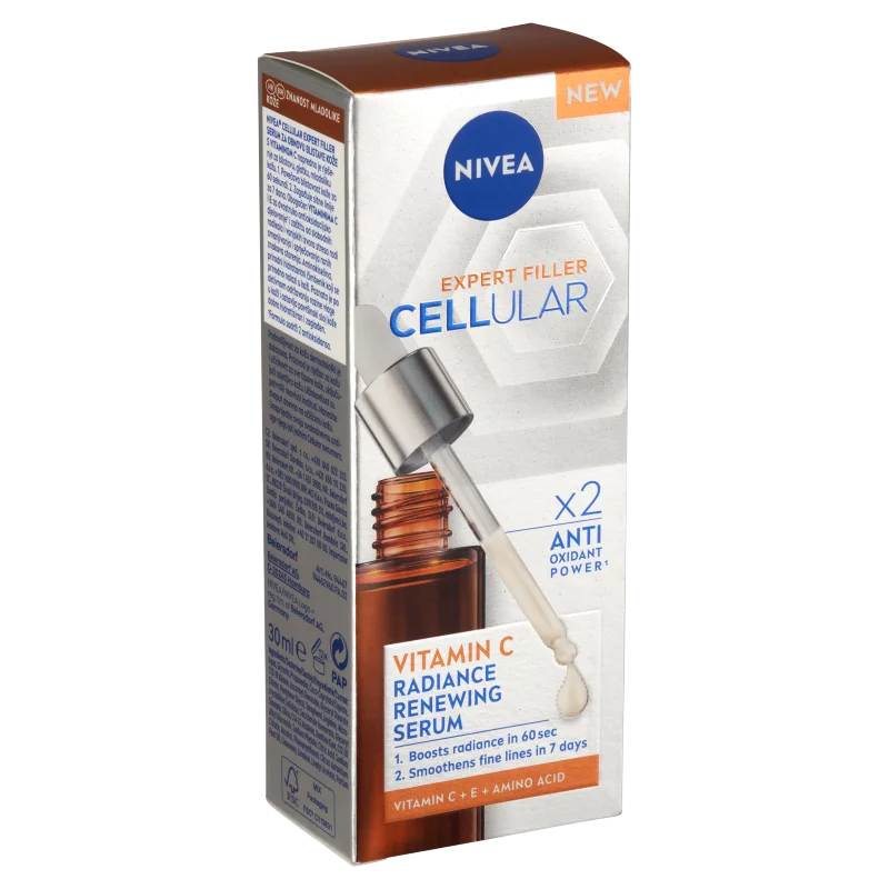 NIVEA Cellular Expert Filler C-vitamin ragyogást fokozó szérum 30 ml