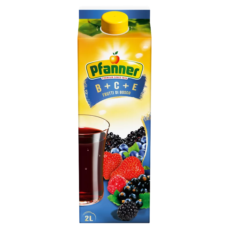 Pfanner BCE erdeigyümölcs ital vegyes gyümölcslé-sűrítményből 2 l