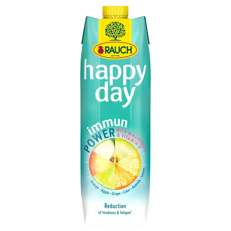 Rauch Happy Day vegyes gyümölcsnektár sűrítményből magnéziummal és D-vitaminnal 1 l