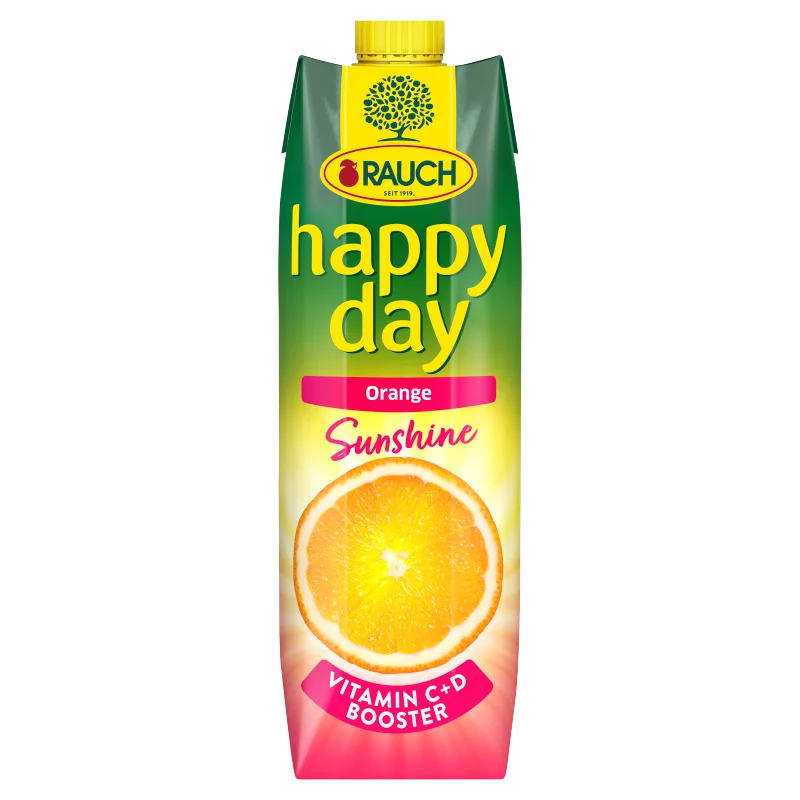 Rauch Happy Day Sunshine narancsital C-és D-vitaminnal 1 l