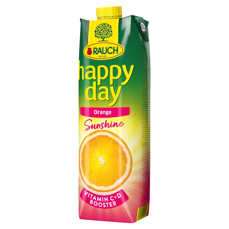Rauch Happy Day Sunshine narancsital C-és D-vitaminnal 1 l