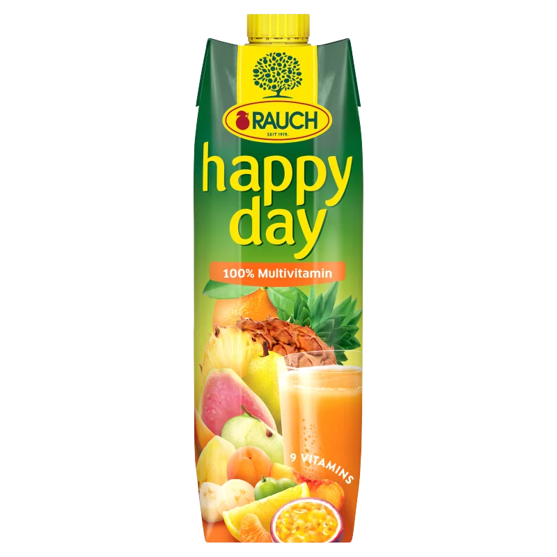 Rauch Happy Day 100% multivitamin vegyes gyümölcslé sűrítményből 1 l