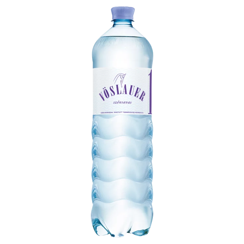 Vöslauer szén-dioxiddal dúsított természetes ásványvíz 1,5 l