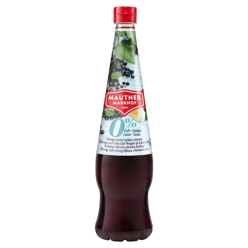 Mautner Markhof fekete ribizli-citrom szörp 0,7 l