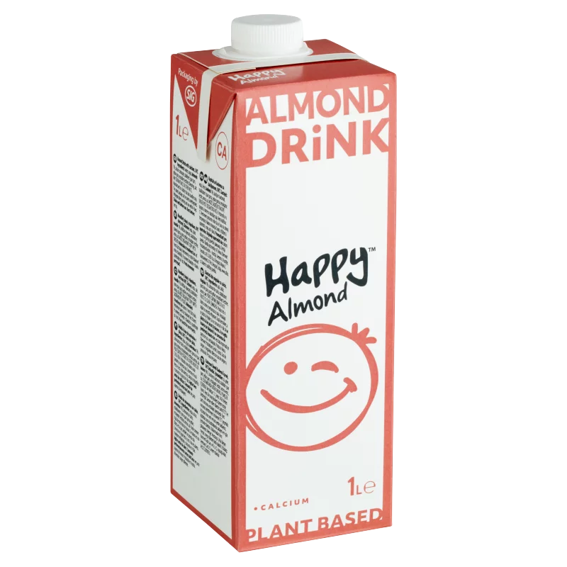 Happy Almond UHT mandula ital kalciummal 1 l