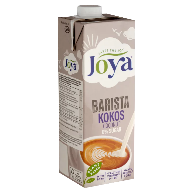 Joya Barista UHT kókuszital szójával, kalciummal, D- és B12-vitaminnal 1 l