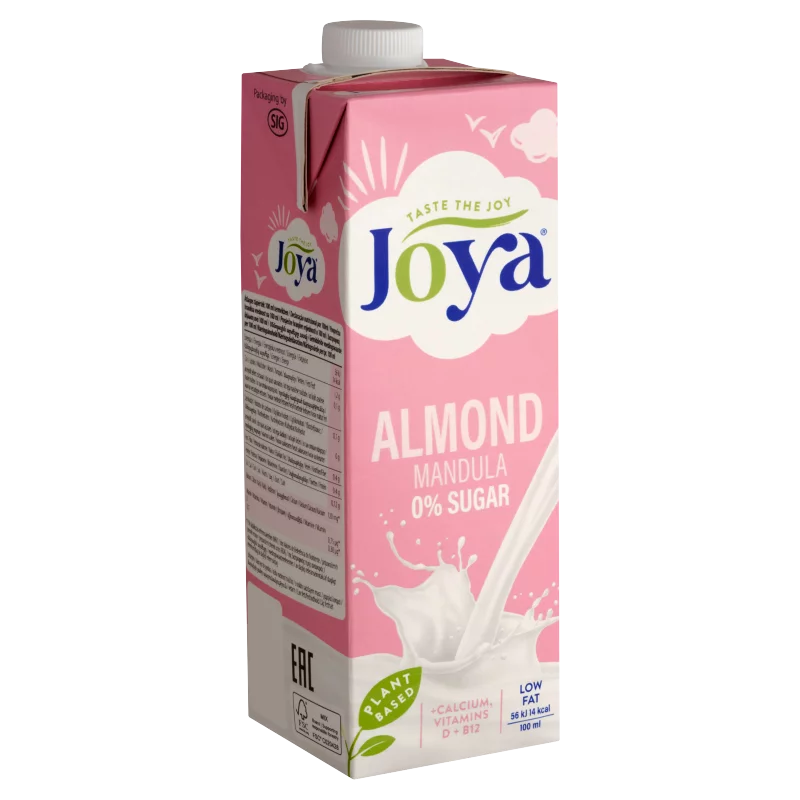 Joya UHT mandulaital kalciummal és B12-, D-vitaminnal 1 l