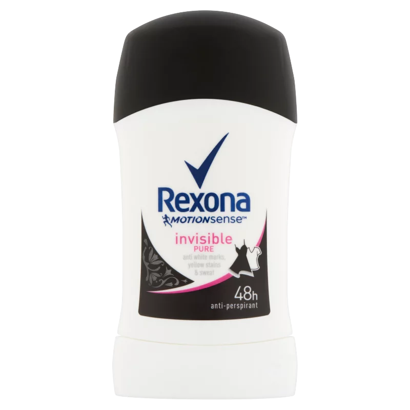 Rexona Invisible Pure izzadásgátló stift 40 ml
