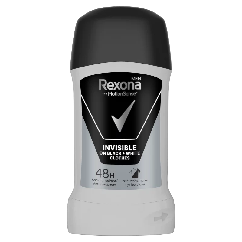 Rexona Men Invisible on Black + White Clothes izzadásgátló stift 50 ml 