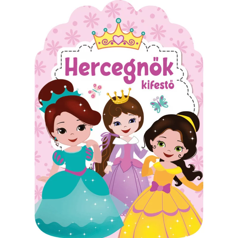Hercegnők kifestő