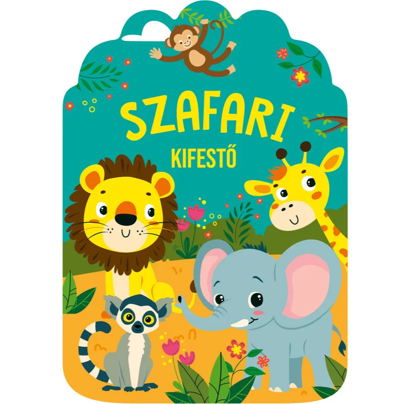 Szafari kifestő
