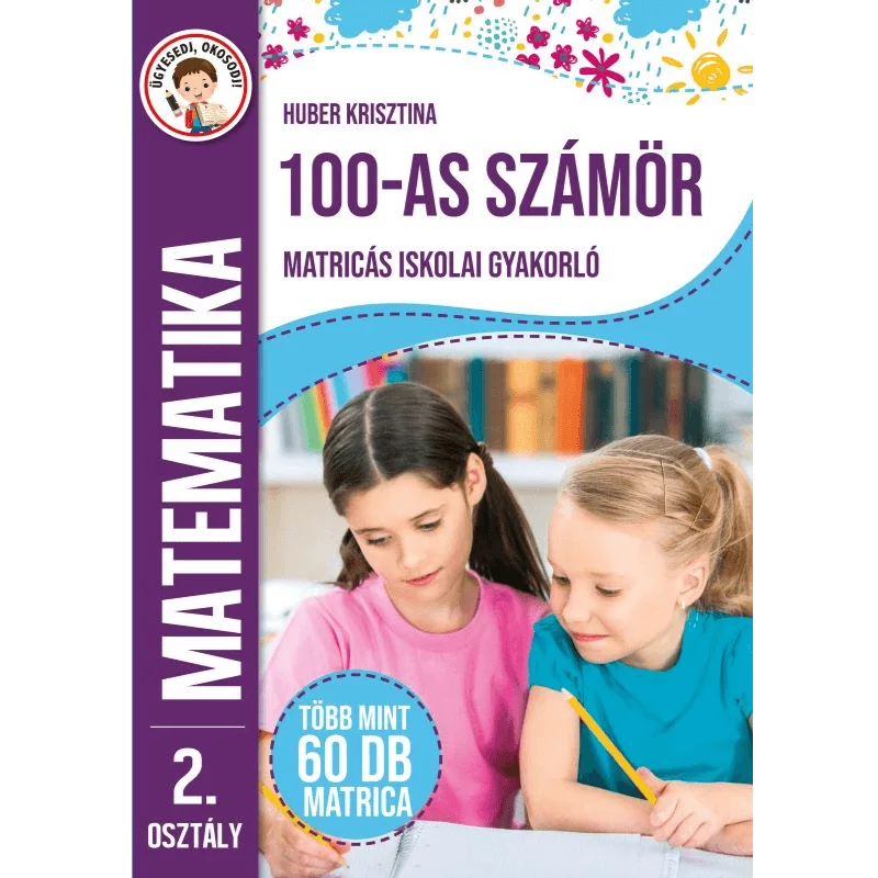 Matematika 100-as számkör - matricás iskolai gyakorló