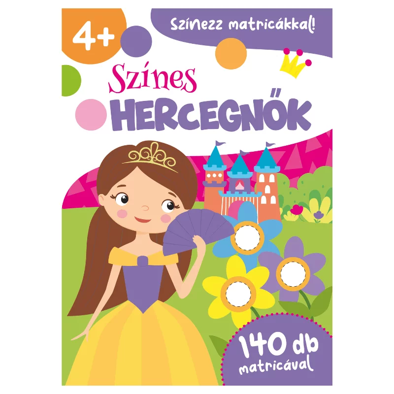 Színes hercegnők - foglalkoztató
