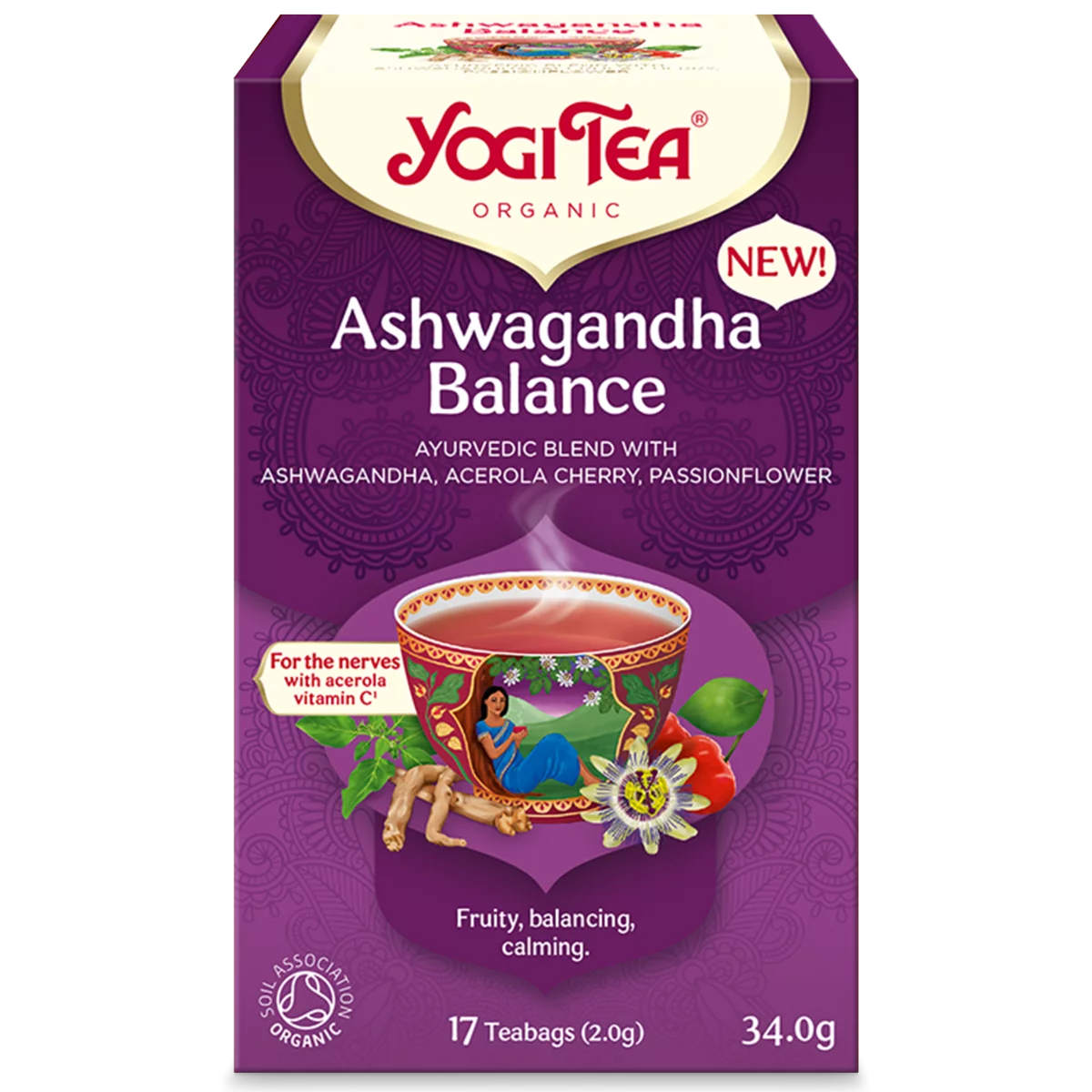 Yogi tea 17x2g Ashwagandha Bio