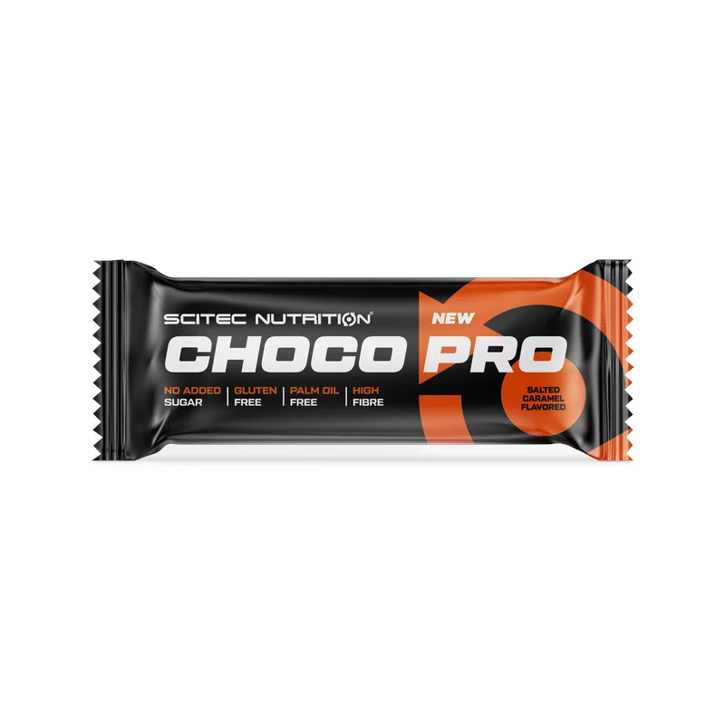 Scitec Choco Pro fehérje szelet 50g salted caramel