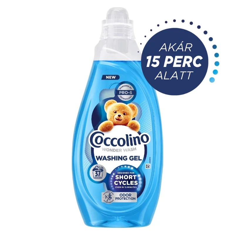 Coccolino mosógél 1,48L Odor Defence Wonder Wash 37 mosásos