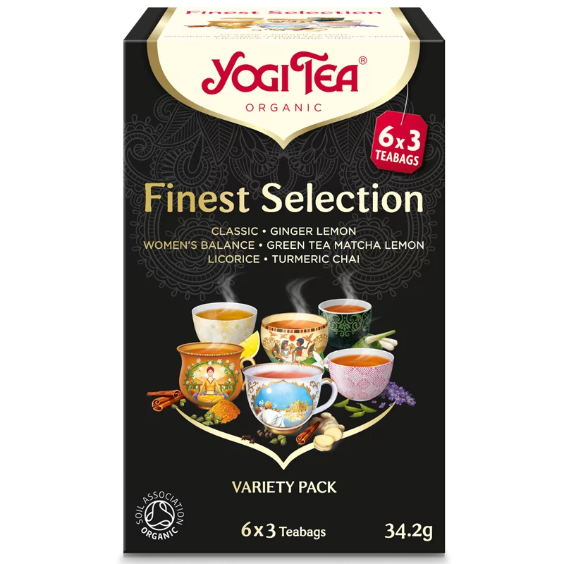 Yogi Tea 6x3x1,9g válogatás Bio tea