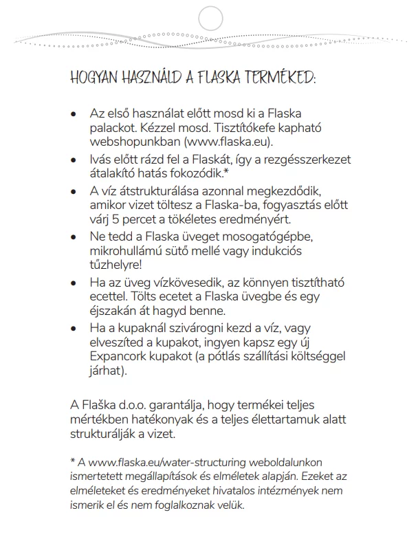 Flaska üveg kulacs 0,75l EMOTO PEACE PROJECT