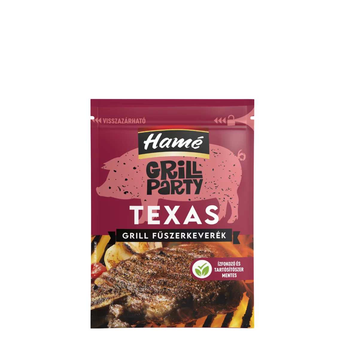Hame grill fűszerkeverék 25g Texas