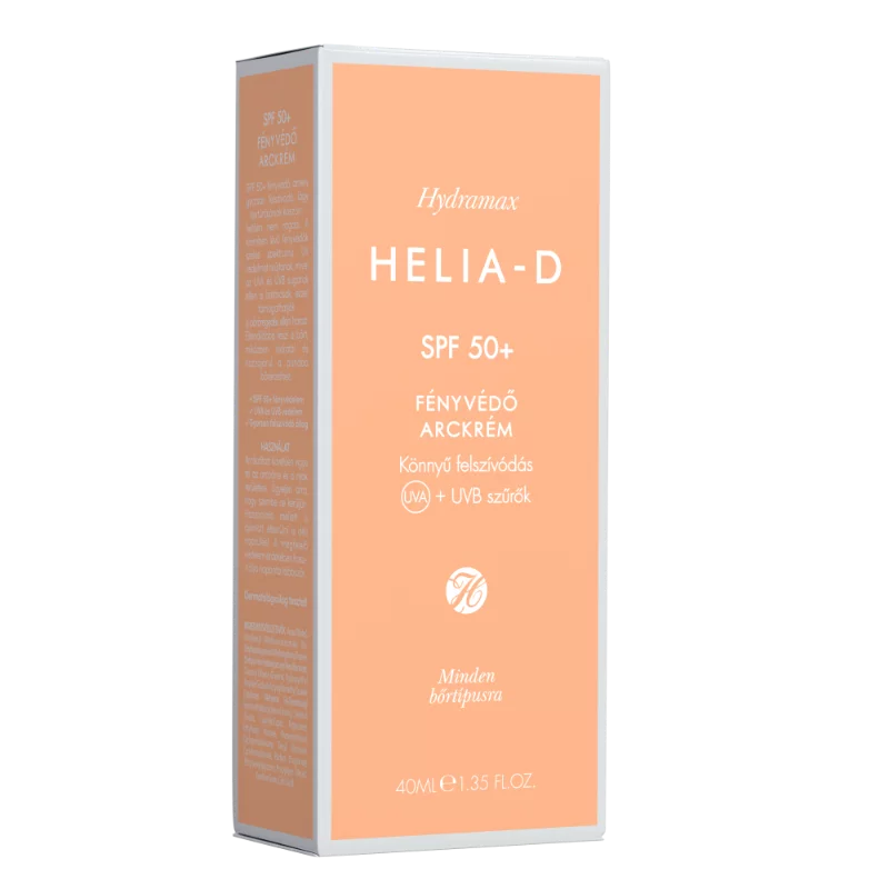 Helia-D Hydramax arckrém 40ml Fényvédő SPF50+