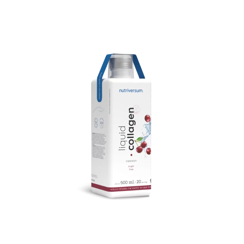 Nutriversum Collagen 500ml cseresznye Liquid cukormentes
