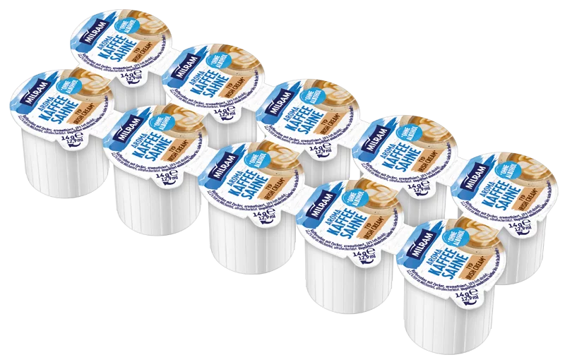Milram kávétejszin 10x14g Irish Cream ízesítésű