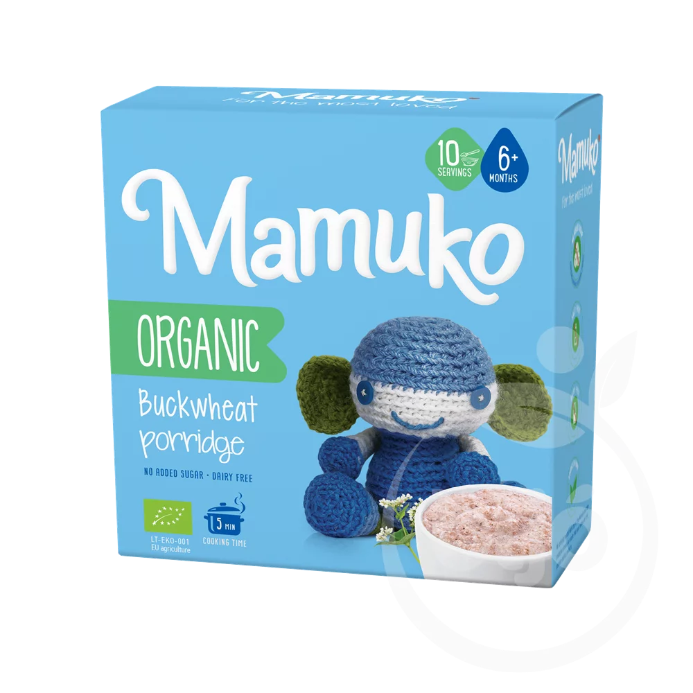 Mamuko Organic hajdina zabkása 200g 6hó+ bio