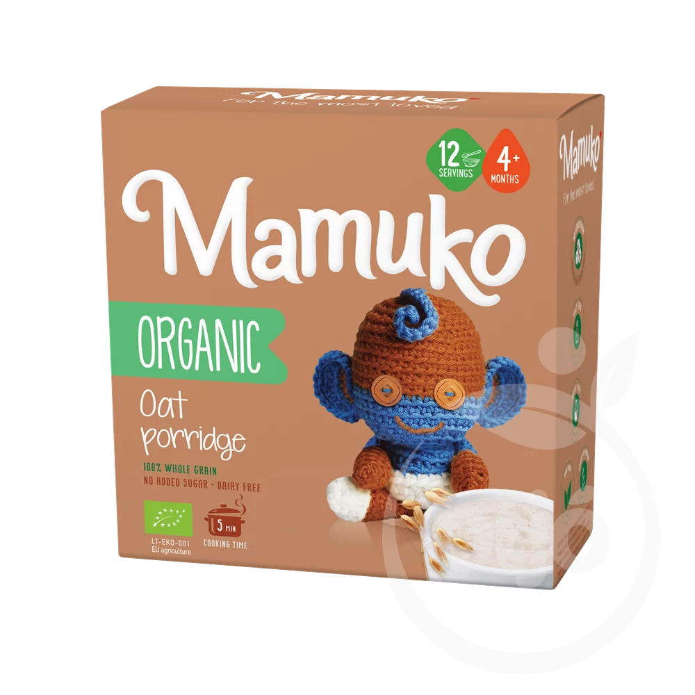 Mamuko Organic zabkása 200g 4hó+ bio