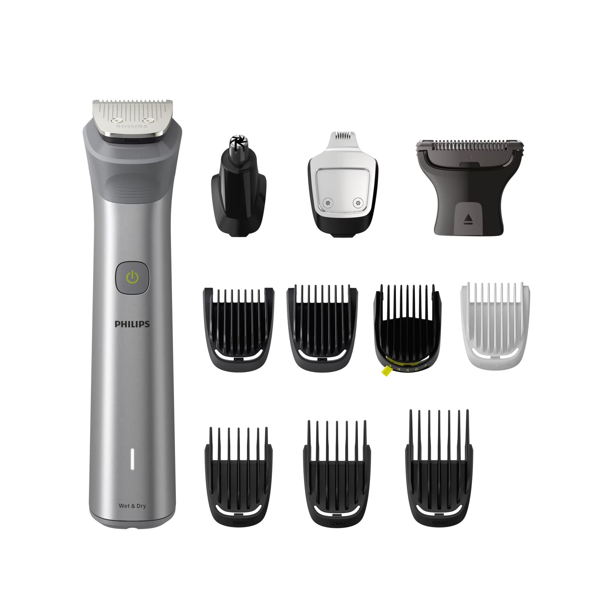 Philips Multigroom Series 5000 12 az 1-ben univerzális szőrtelenítő arcra, hajra és testre