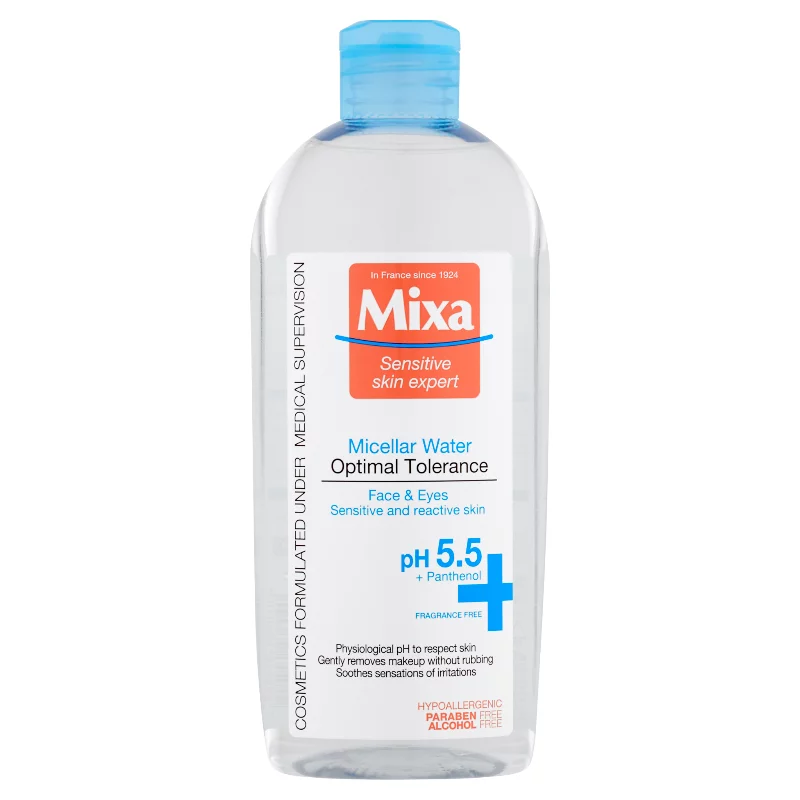 Mixa micellás víz 400ml érzékeny és reaktív bőrre