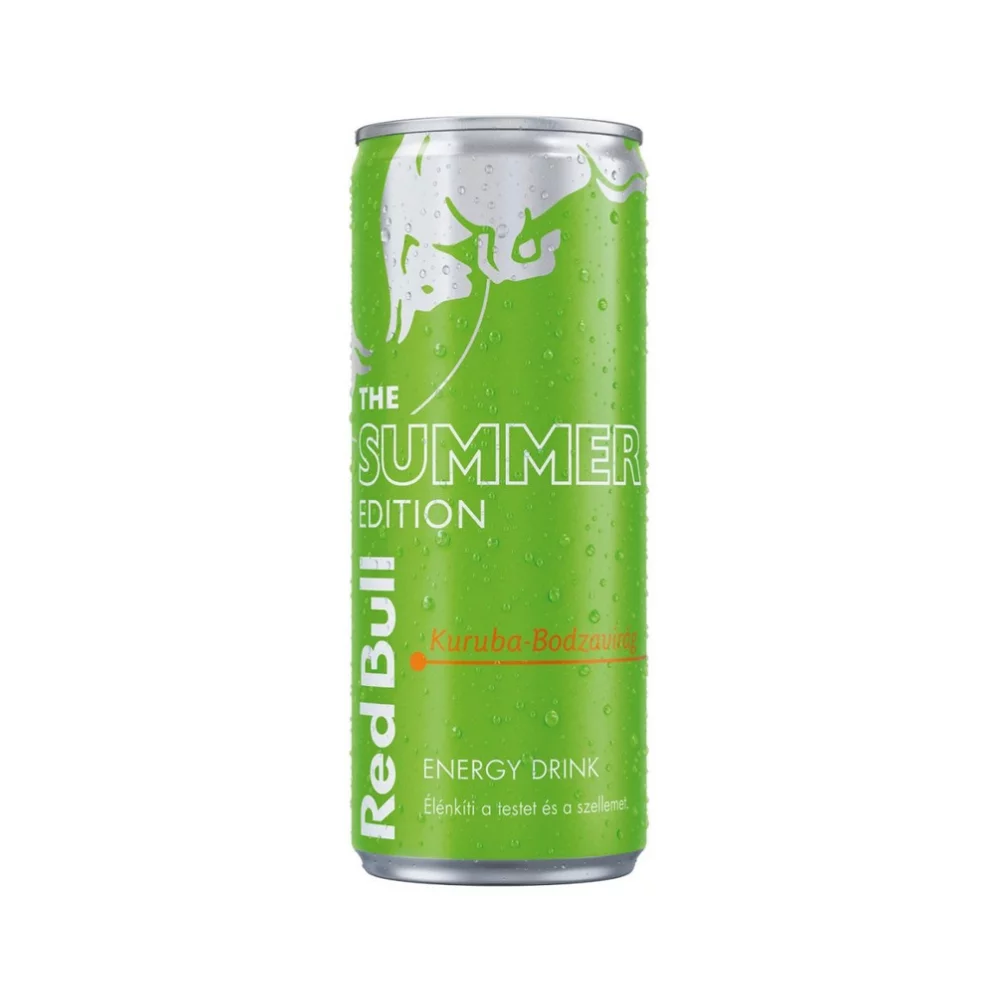 Red Bull energiaital 250ml Summer Edition kurubabodzavirág