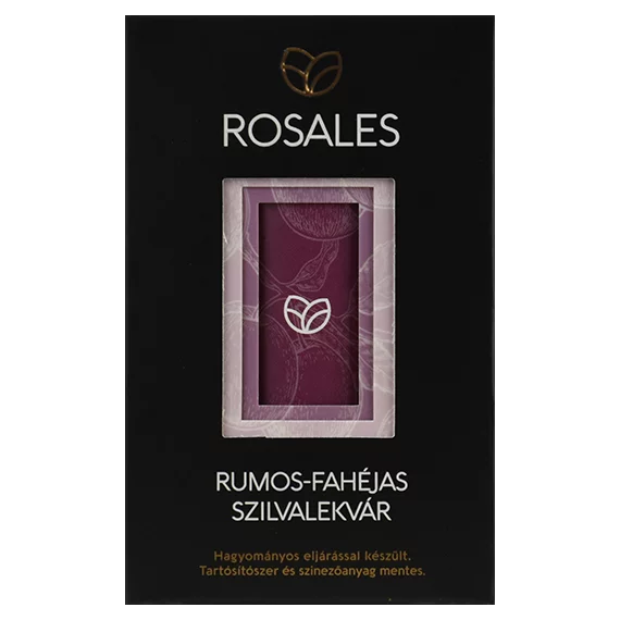 Rosales szilvalekvár 370ml rumos-fahéjas