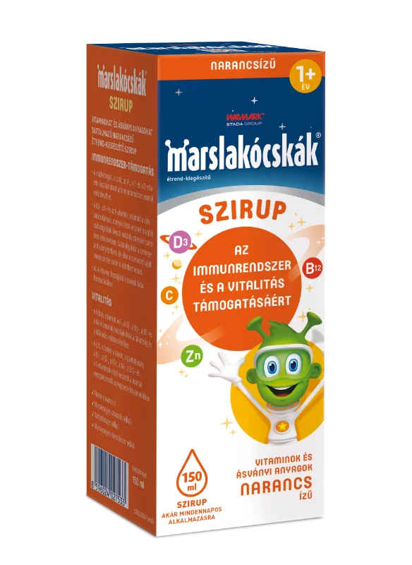 Walmark szirup 150ml marslakócskák narancs