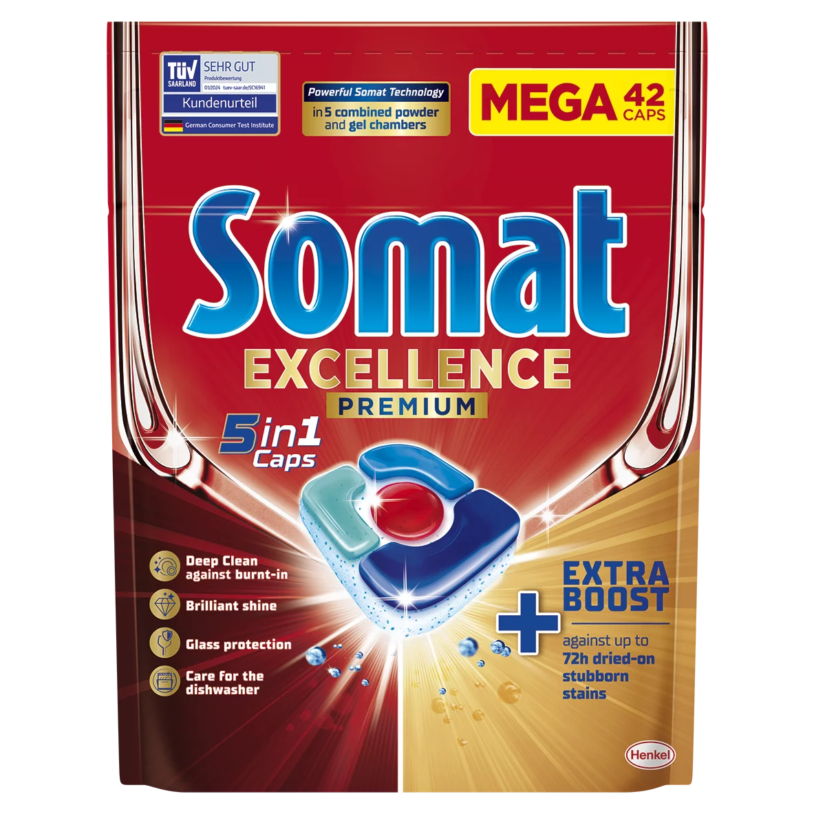 Somat Excellence Premium 5in1 mosogatógép tabletta 42db