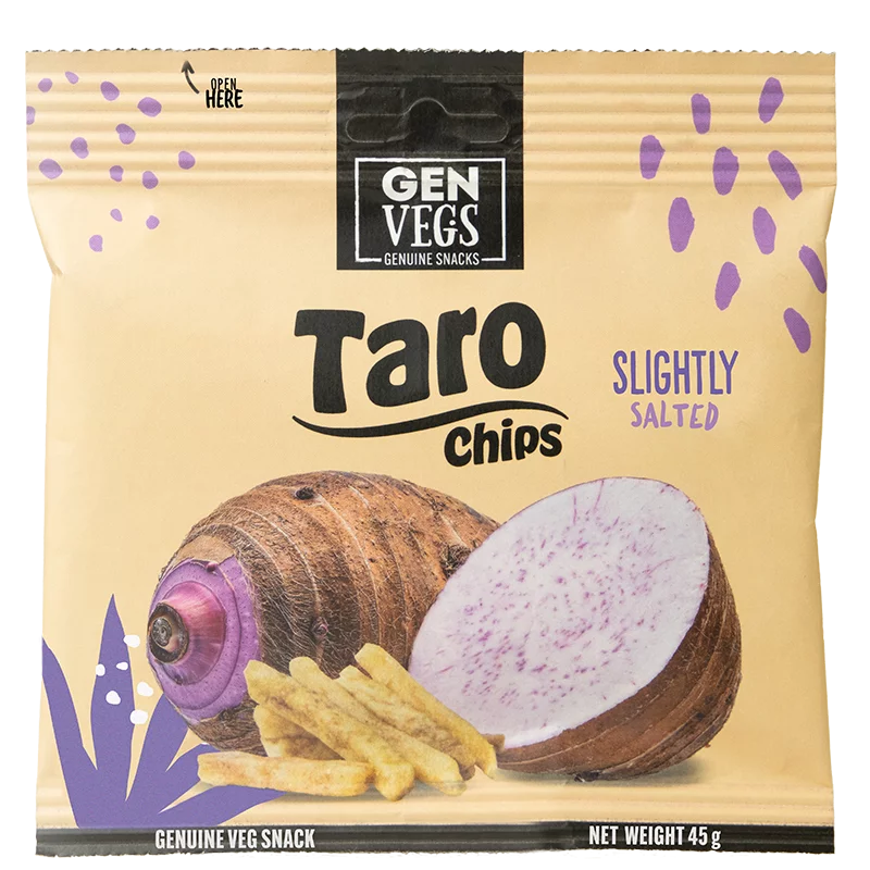 Gen Fruit taró chips 45g