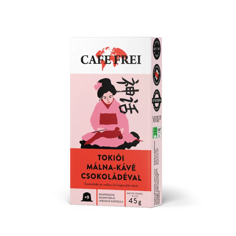 Café Frei kávékapszula 9x5g Tokiói Málna-Csokoládé NCC