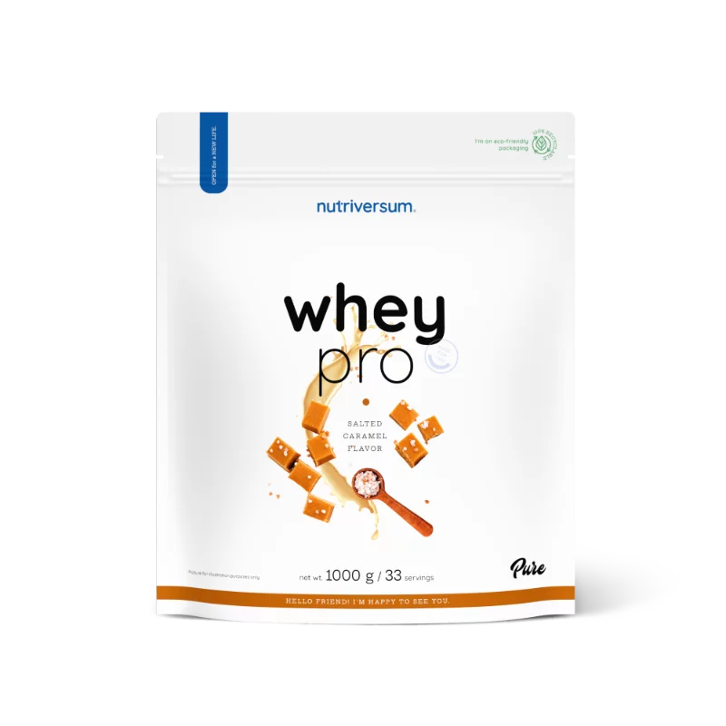 Nutriversum Whey Pro fehérje 1kg sós karamell