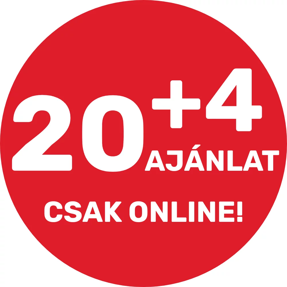 20+4 ajánlat coca cola