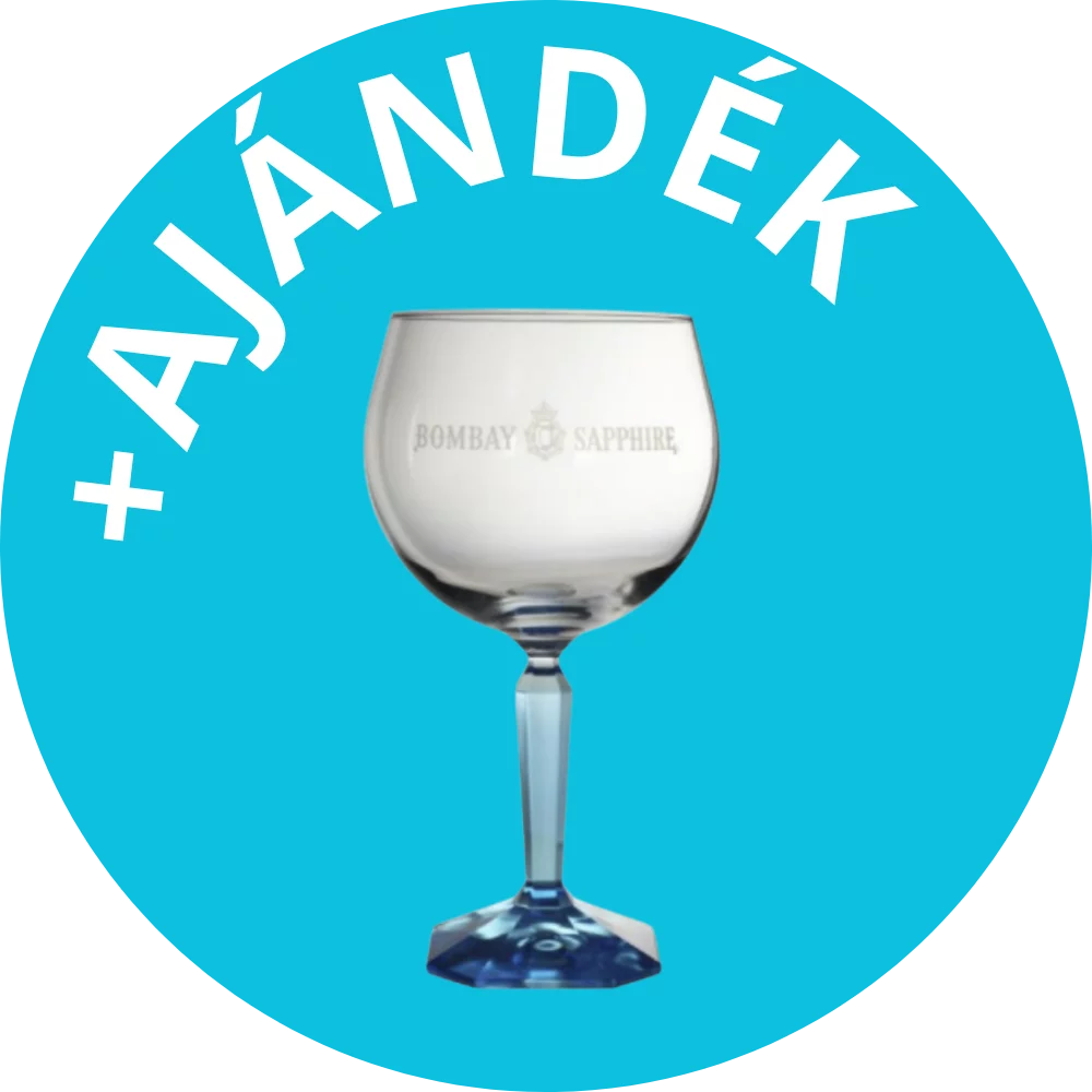 Ajándék Bombay pohár