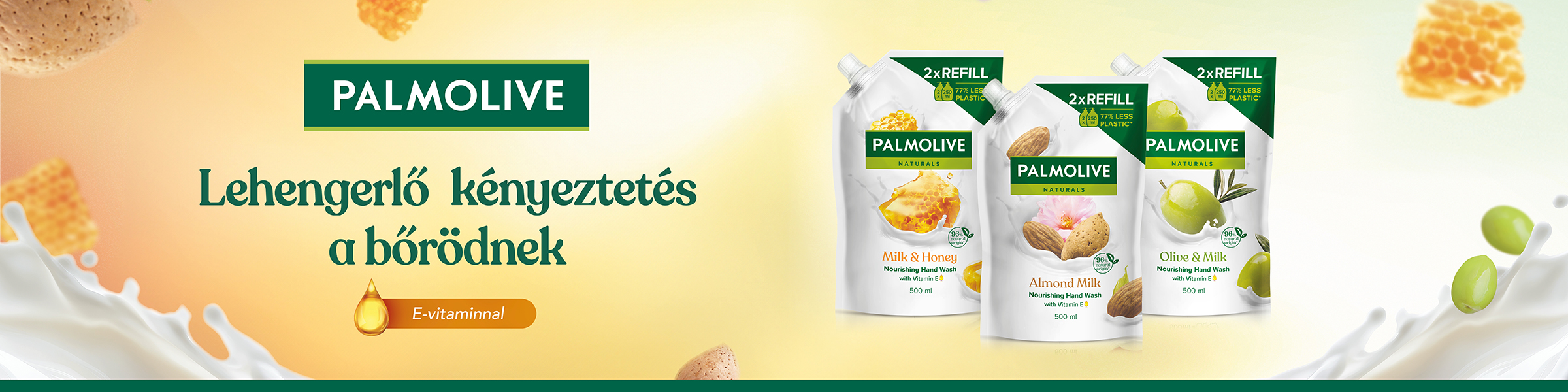 palmolive folyékony szappan több féle illatban