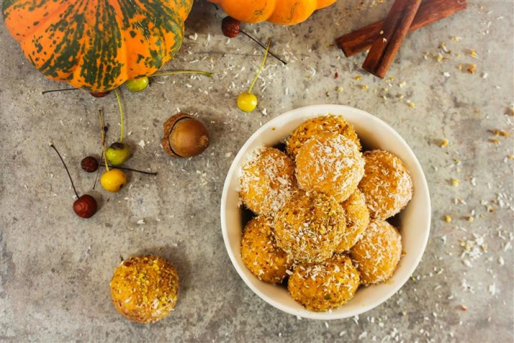 Sütőtökös golyók