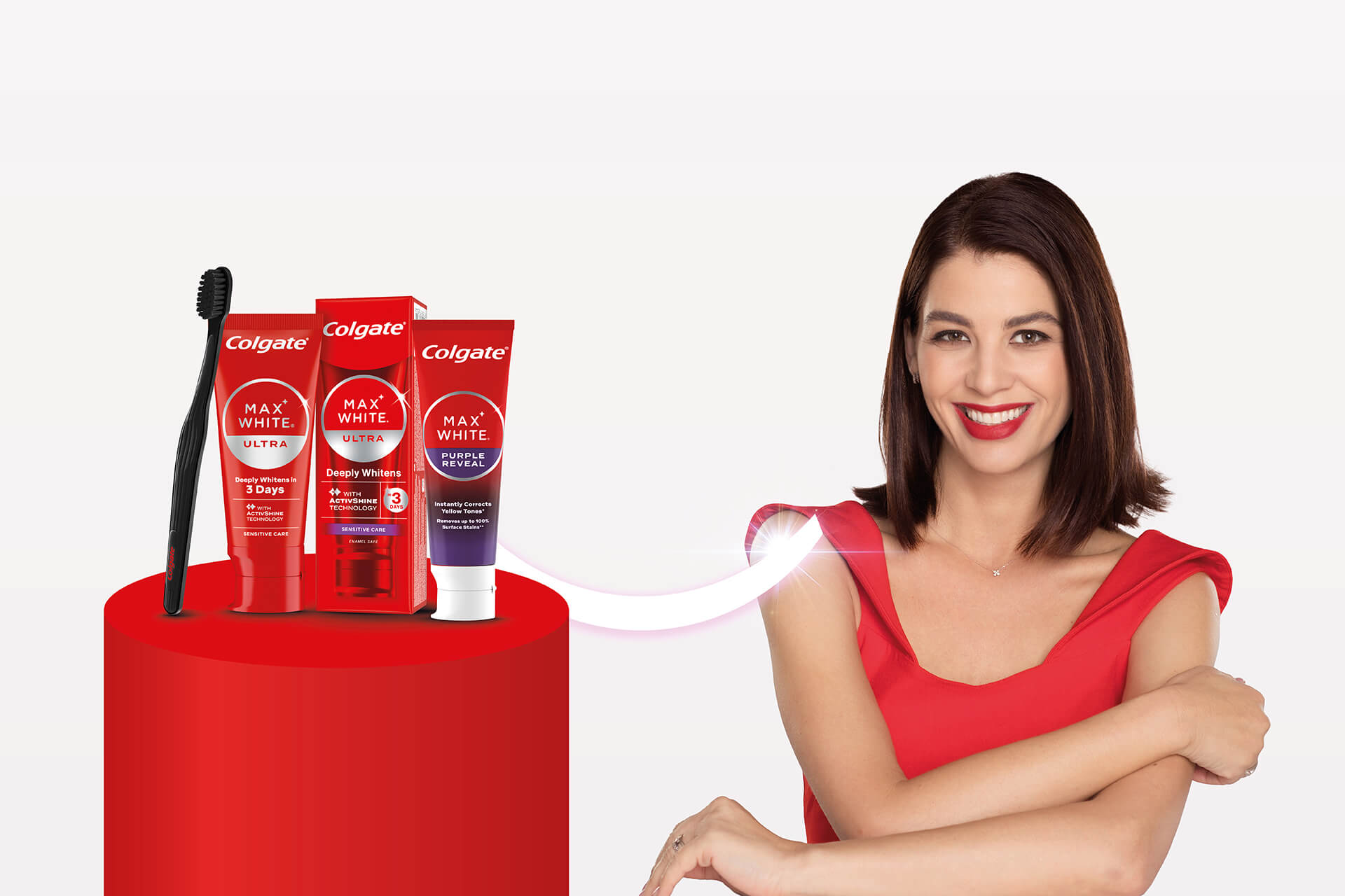 Ördög Nóri a COLGATE márkanagykövete