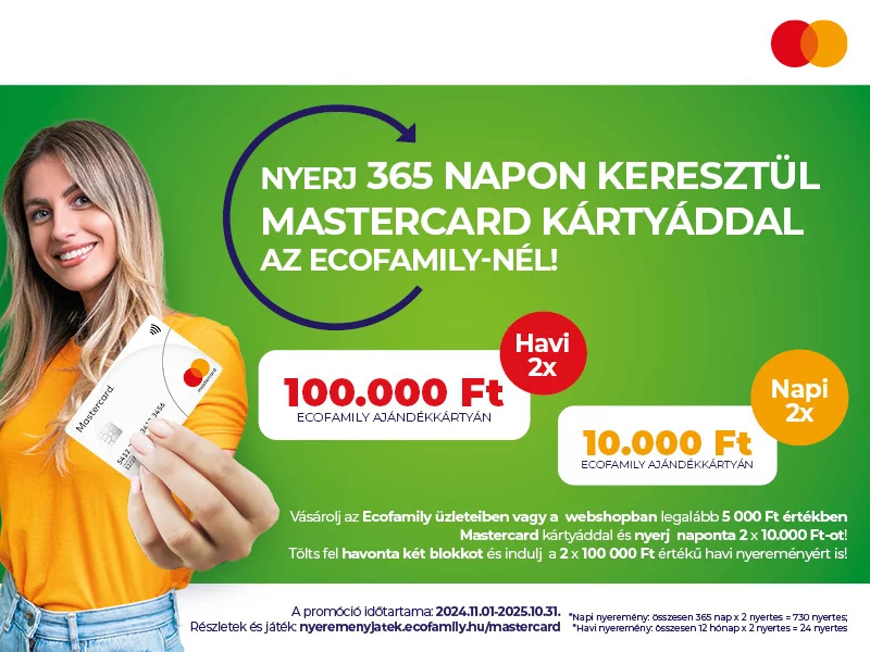 Mastercard nyereményjáték