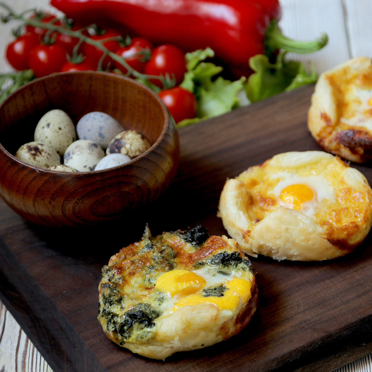 Sós tart vajas leveles tésztából